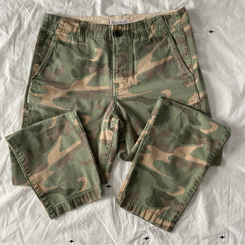 Madewell Small Camo Chinos
